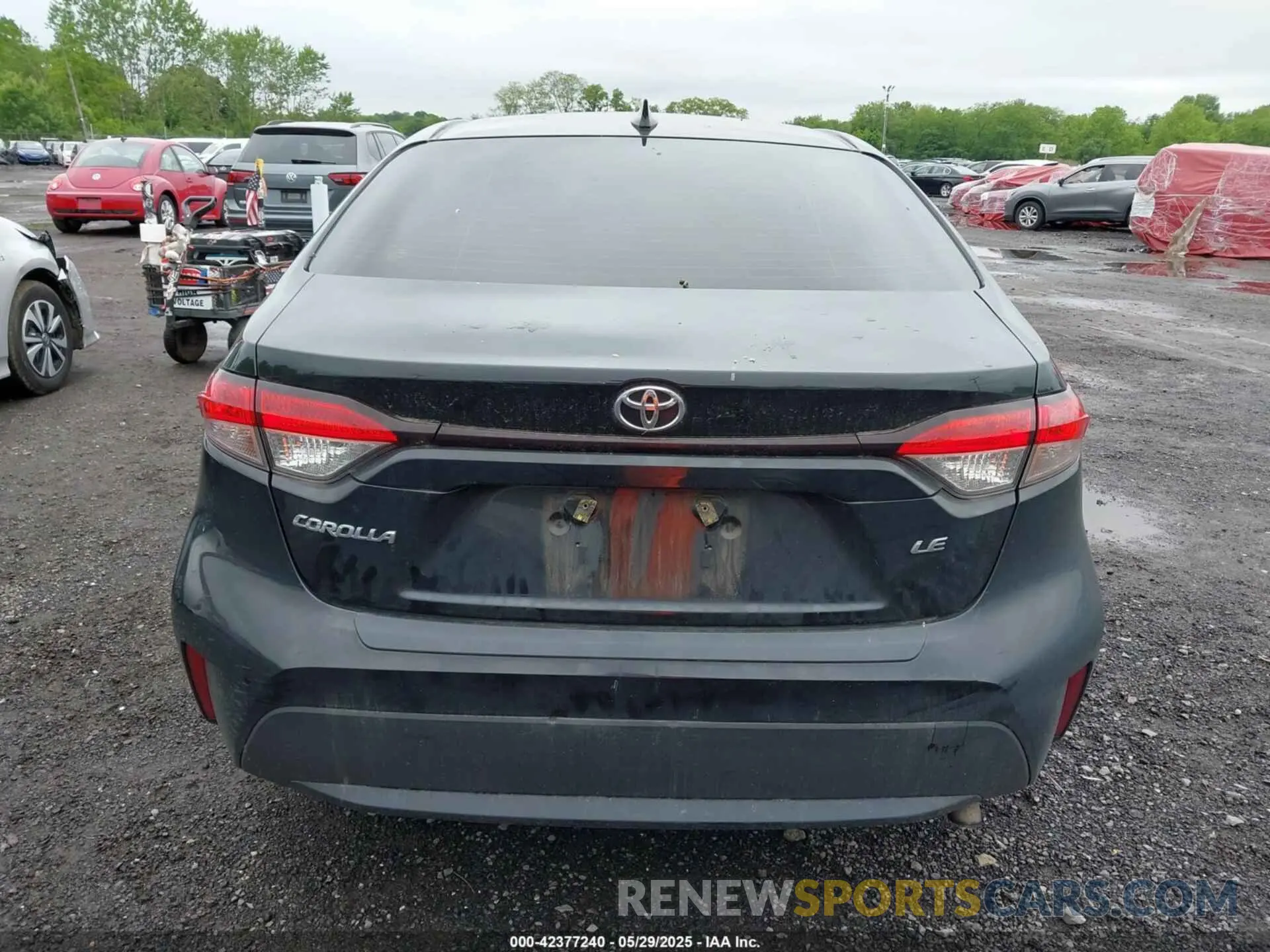 16 fotografías del automóvil dañado JTDEPRAE4LJ095127 TOYOTA COROLLA 2020