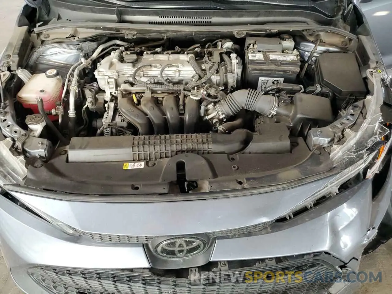 11 fotografías del automóvil dañado JTDEPRAE4LJ095645 TOYOTA COROLLA 2020