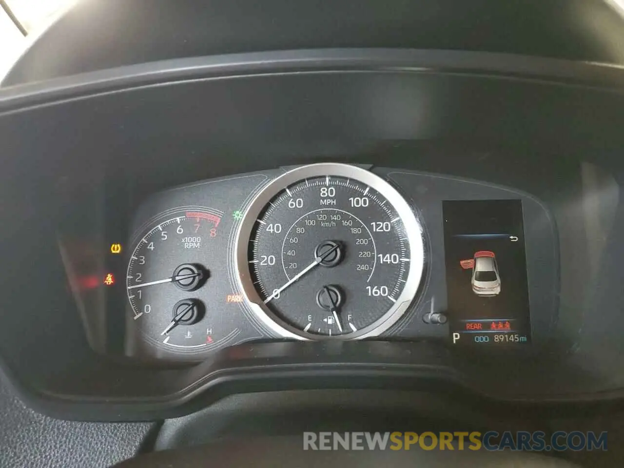 9 fotografías del automóvil dañado JTDEPRAE4LJ095645 TOYOTA COROLLA 2020