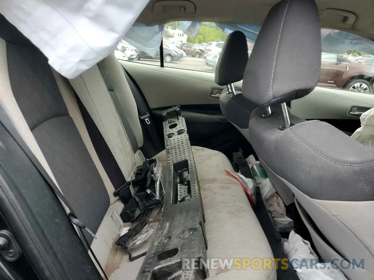 10 fotografías del automóvil dañado JTDEPRAE4LJ096424 TOYOTA COROLLA 2020