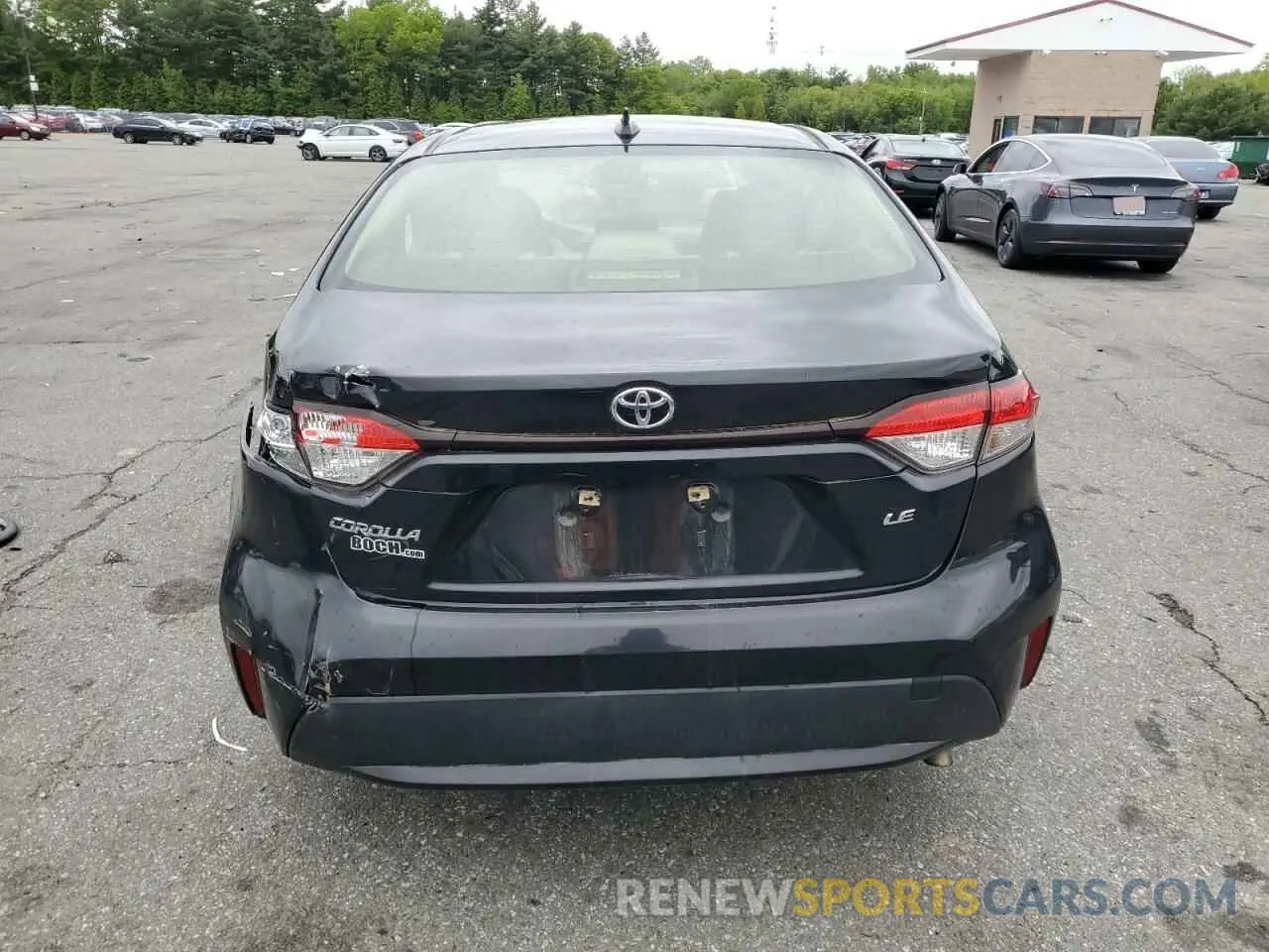 6 fotografías del automóvil dañado JTDEPRAE4LJ096424 TOYOTA COROLLA 2020