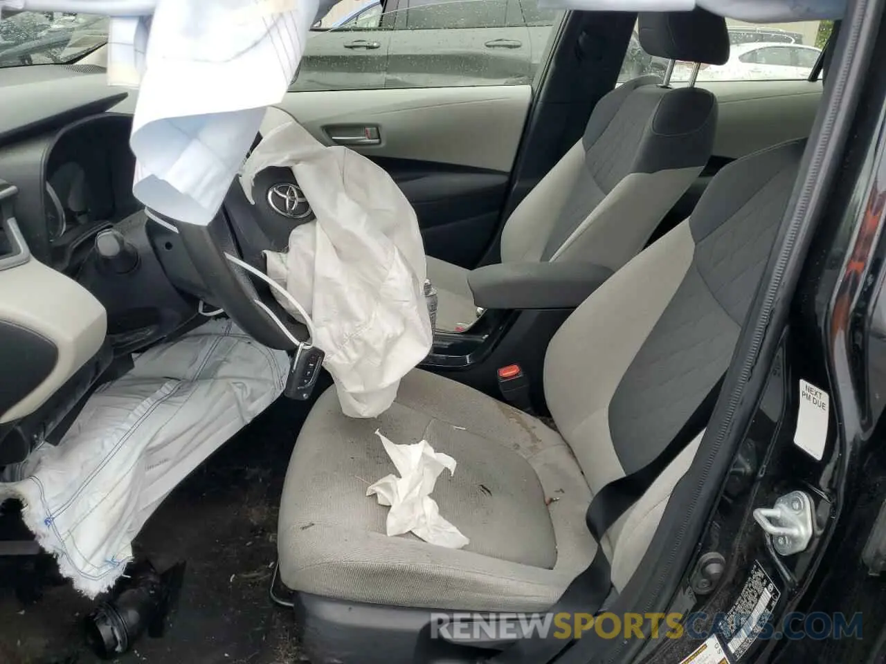 7 fotografías del automóvil dañado JTDEPRAE4LJ096424 TOYOTA COROLLA 2020