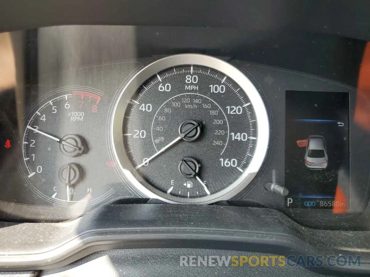 9 fotografías del automóvil dañado JTDEPRAE4LJ101301 TOYOTA COROLLA 2020