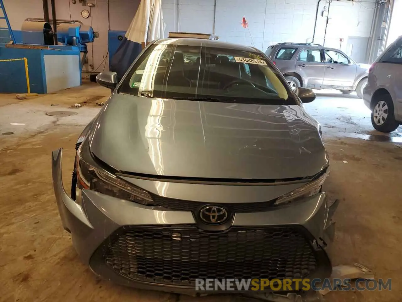 5 fotografías del automóvil dañado JTDEPRAE4LJ103422 TOYOTA COROLLA 2020