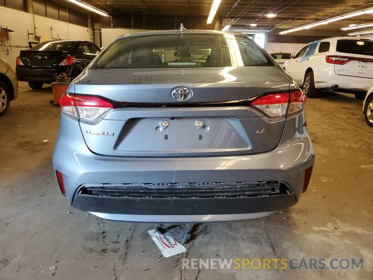 6 fotografías del automóvil dañado JTDEPRAE4LJ103422 TOYOTA COROLLA 2020