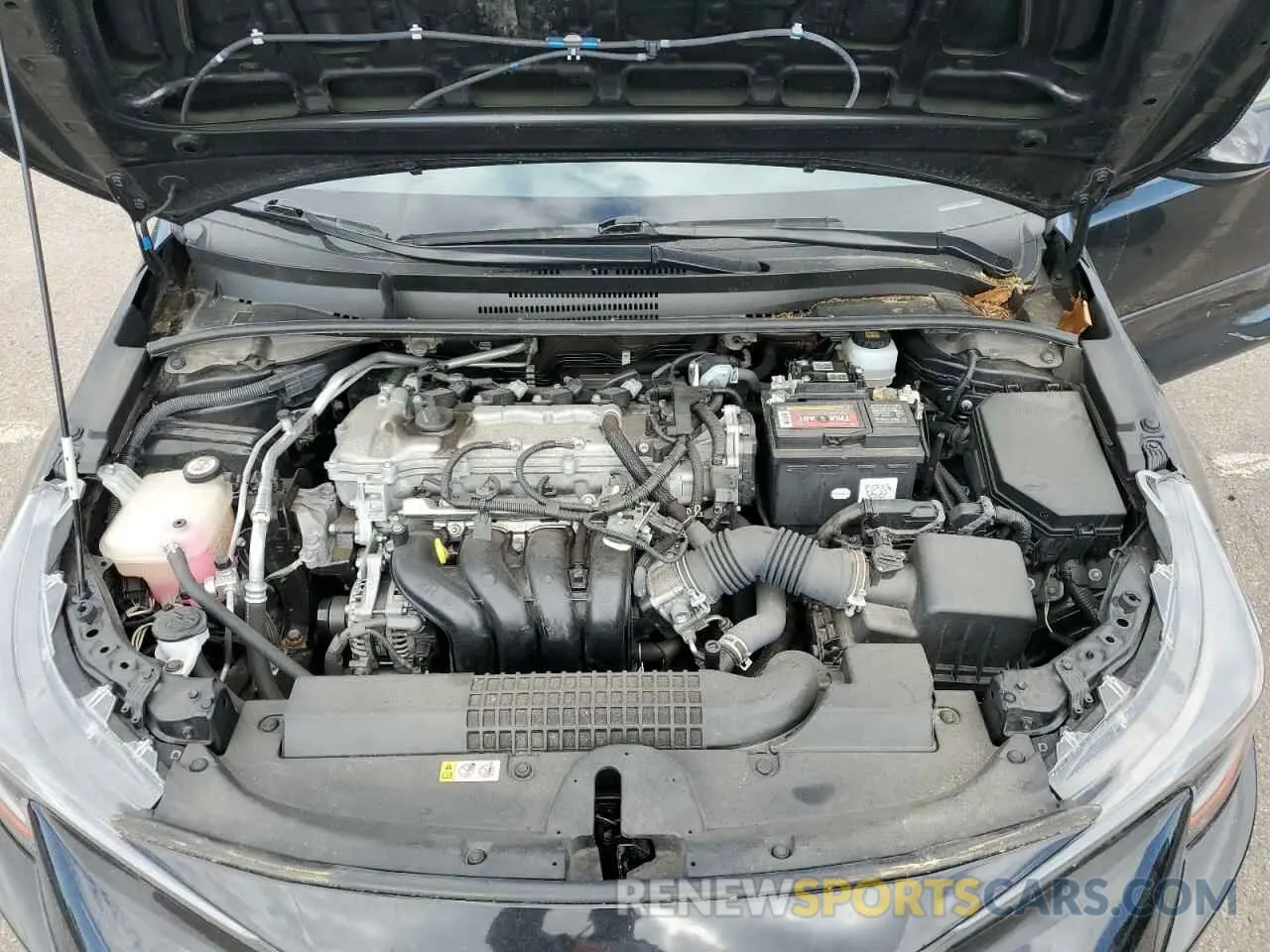 11 fotografías del automóvil dañado JTDEPRAE4LJ111620 TOYOTA COROLLA 2020