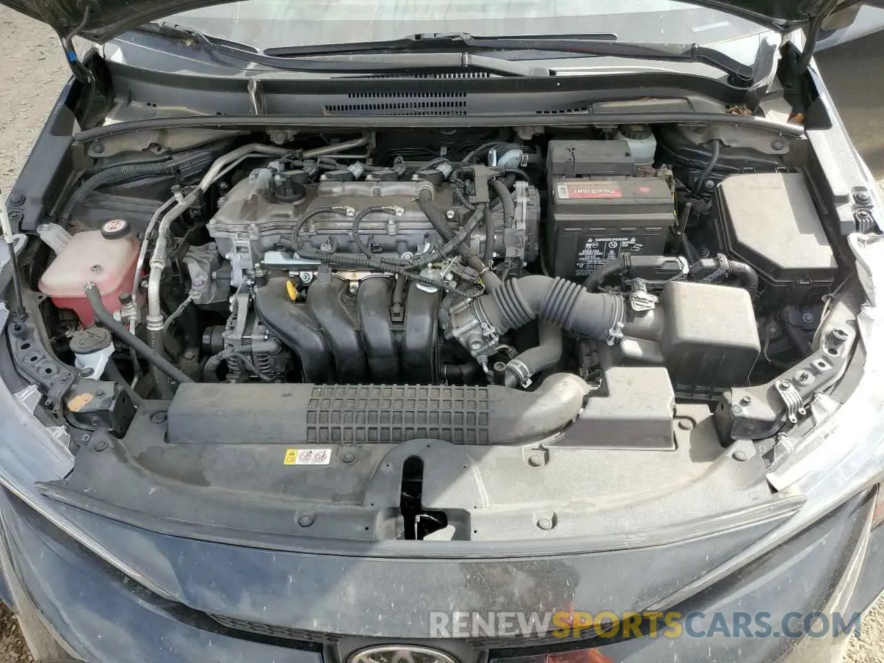 12 fotografías del automóvil dañado JTDEPRAE4LJ113321 TOYOTA COROLLA 2020