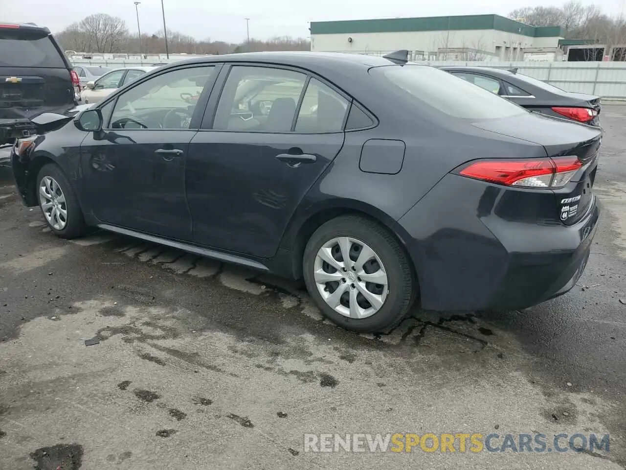 2 fotografías del automóvil dañado JTDEPRAE4LJ115828 TOYOTA COROLLA 2020