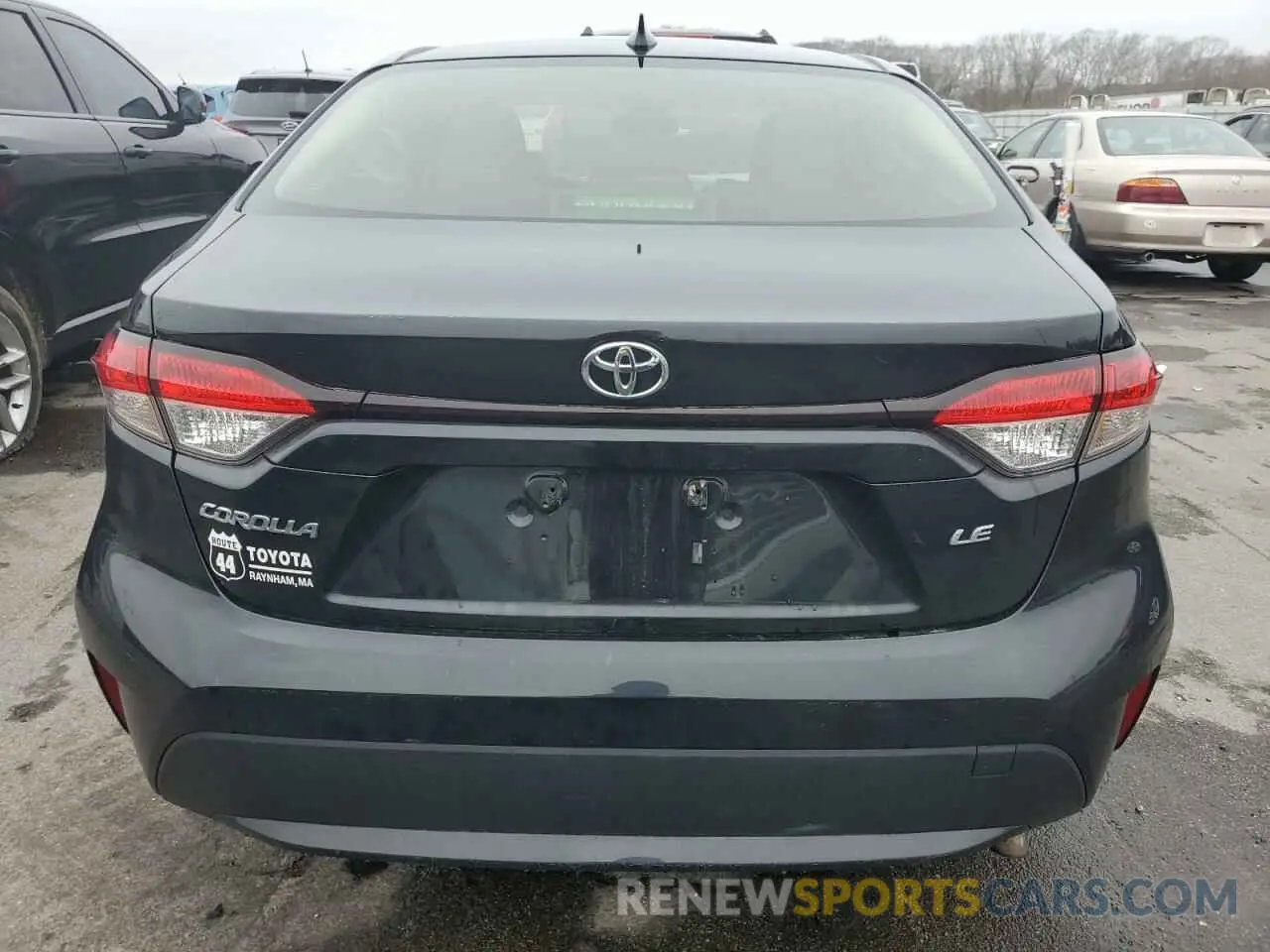 6 fotografías del automóvil dañado JTDEPRAE4LJ115828 TOYOTA COROLLA 2020