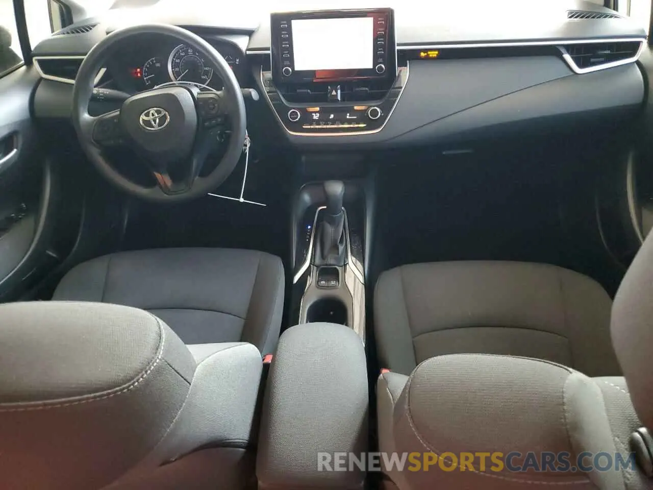 8 fotografías del automóvil dañado JTDEPRAE4LJ116249 TOYOTA COROLLA 2020