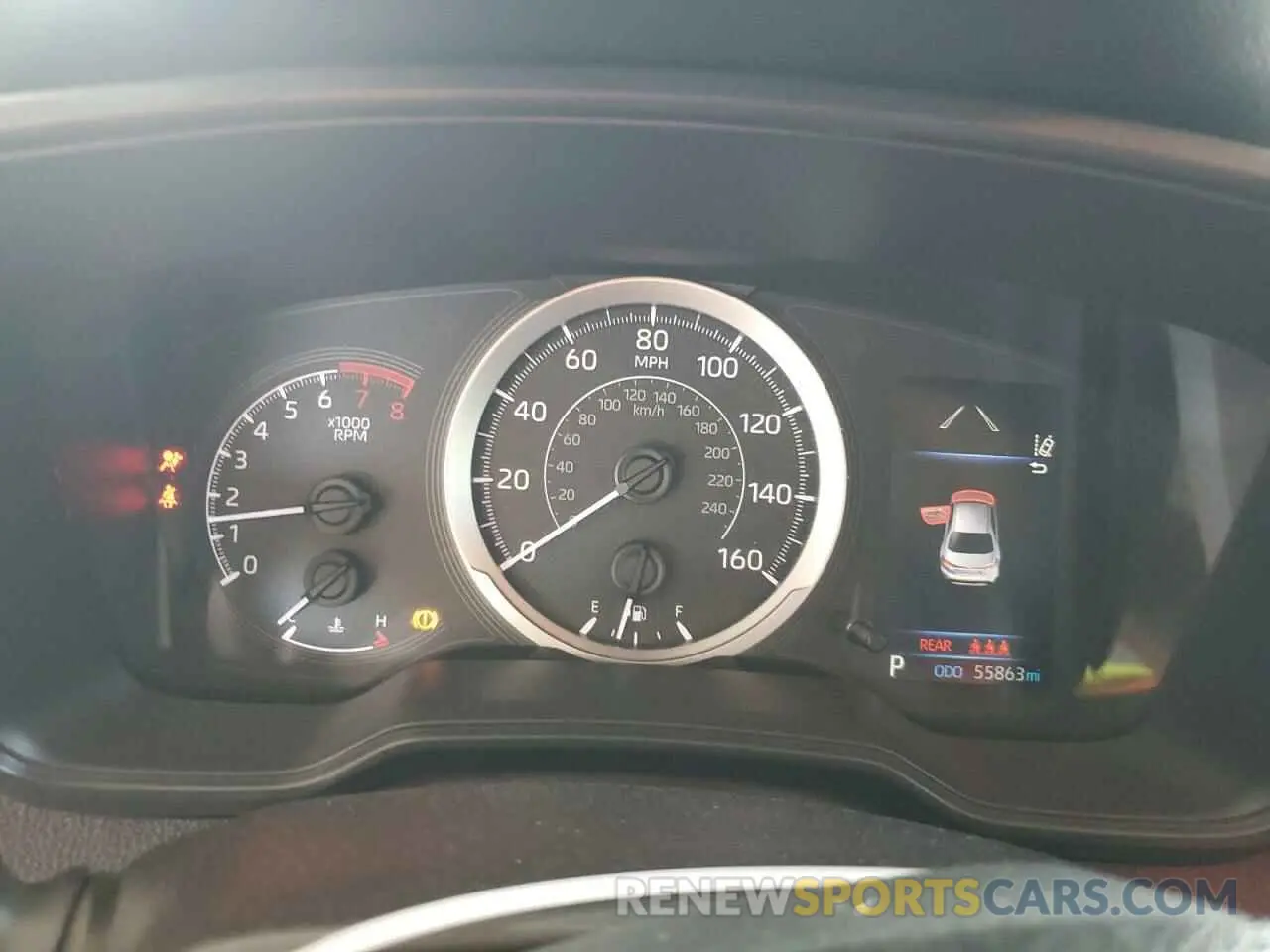 9 fotografías del automóvil dañado JTDEPRAE4LJ116249 TOYOTA COROLLA 2020