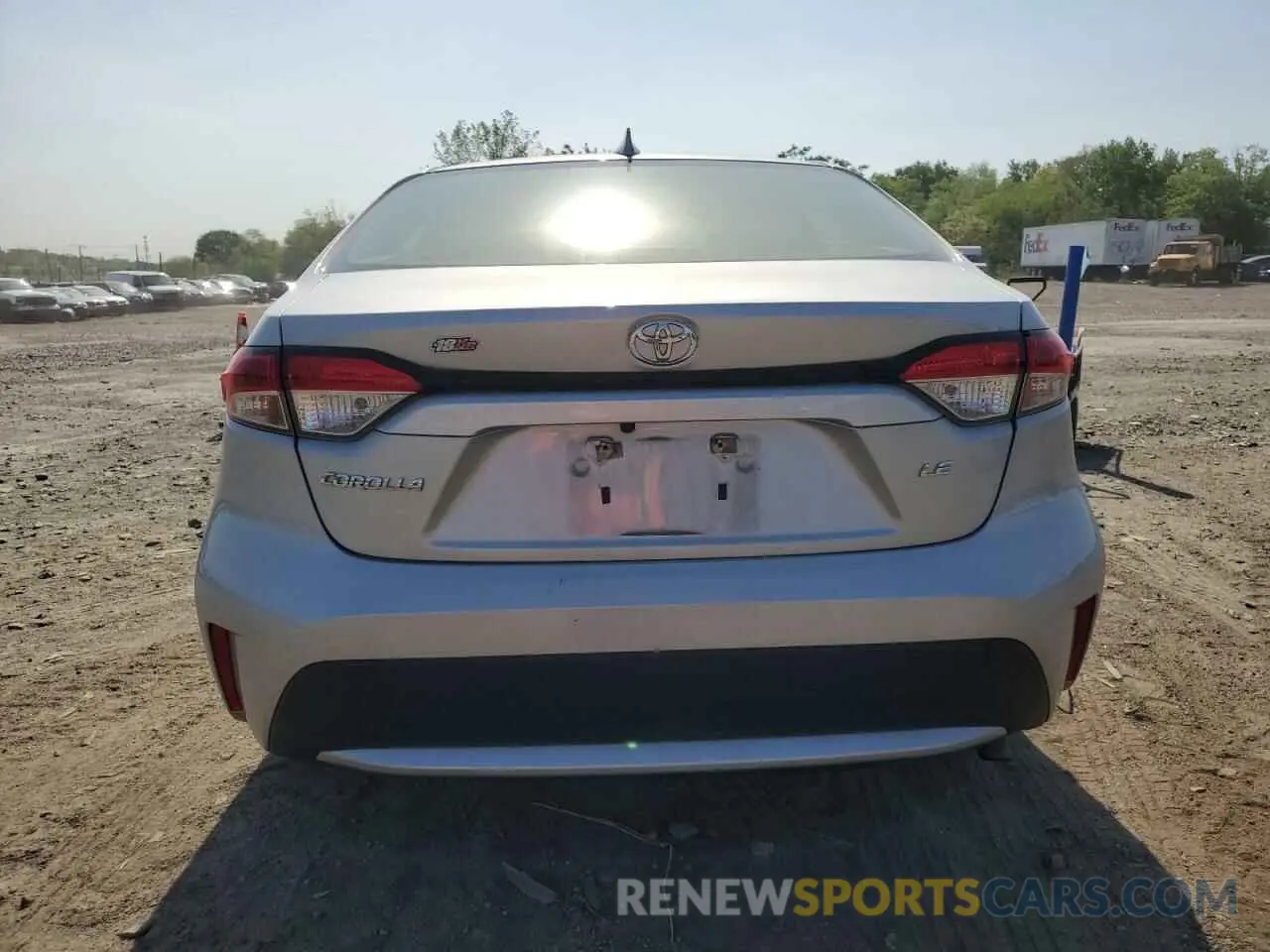 6 fotografías del automóvil dañado JTDEPRAE5LJ007184 TOYOTA COROLLA 2020