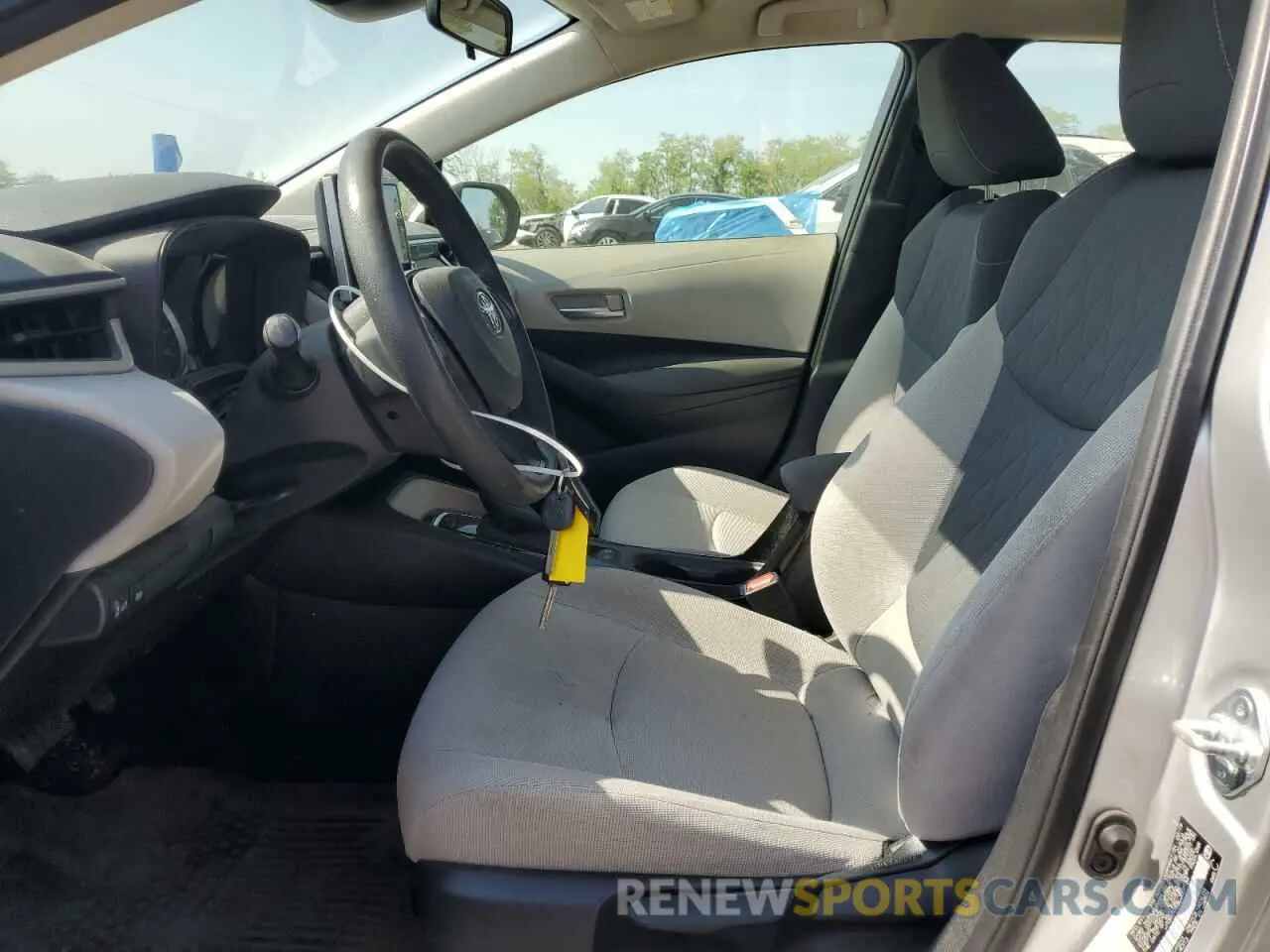7 fotografías del automóvil dañado JTDEPRAE5LJ007184 TOYOTA COROLLA 2020