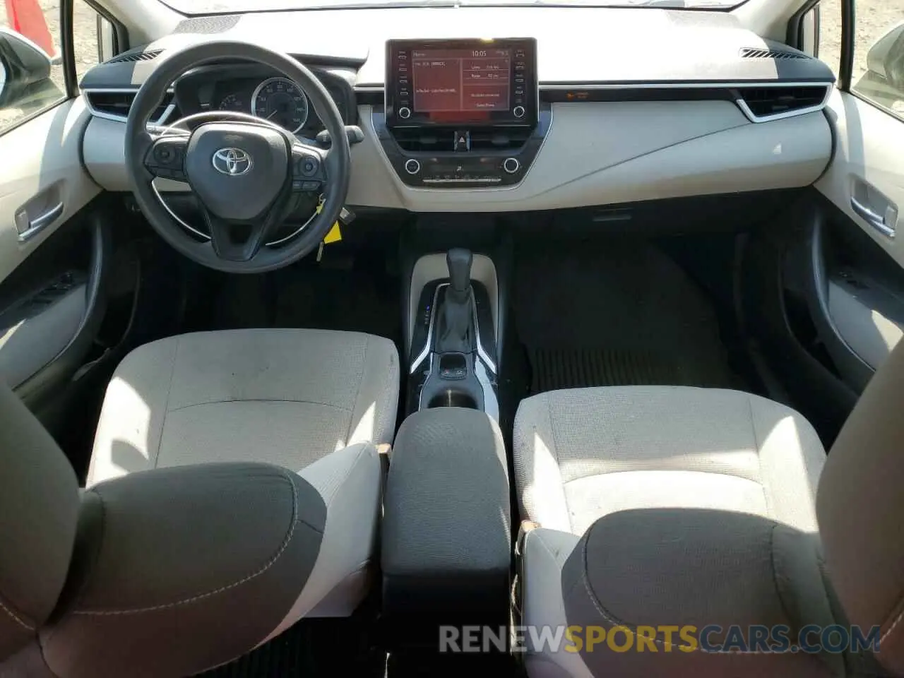 8 fotografías del automóvil dañado JTDEPRAE5LJ007184 TOYOTA COROLLA 2020