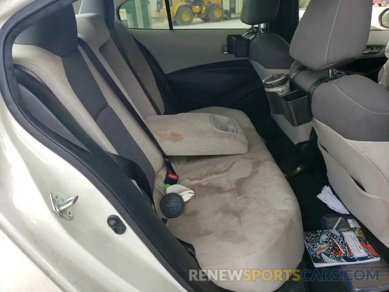 10 fotografías del automóvil dañado JTDEPRAE5LJ007279 TOYOTA COROLLA 2020