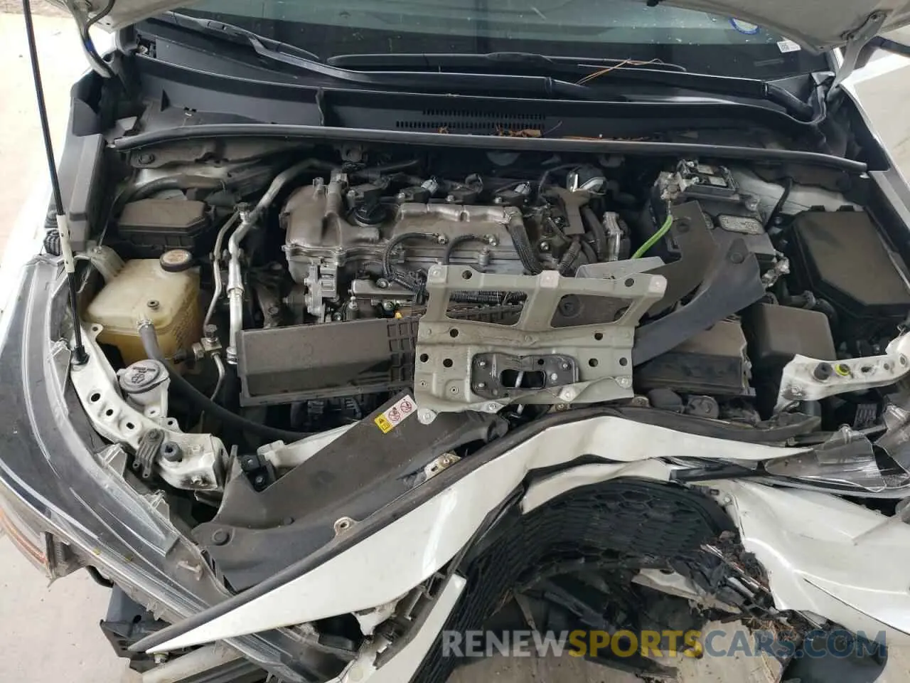 11 fotografías del automóvil dañado JTDEPRAE5LJ007279 TOYOTA COROLLA 2020