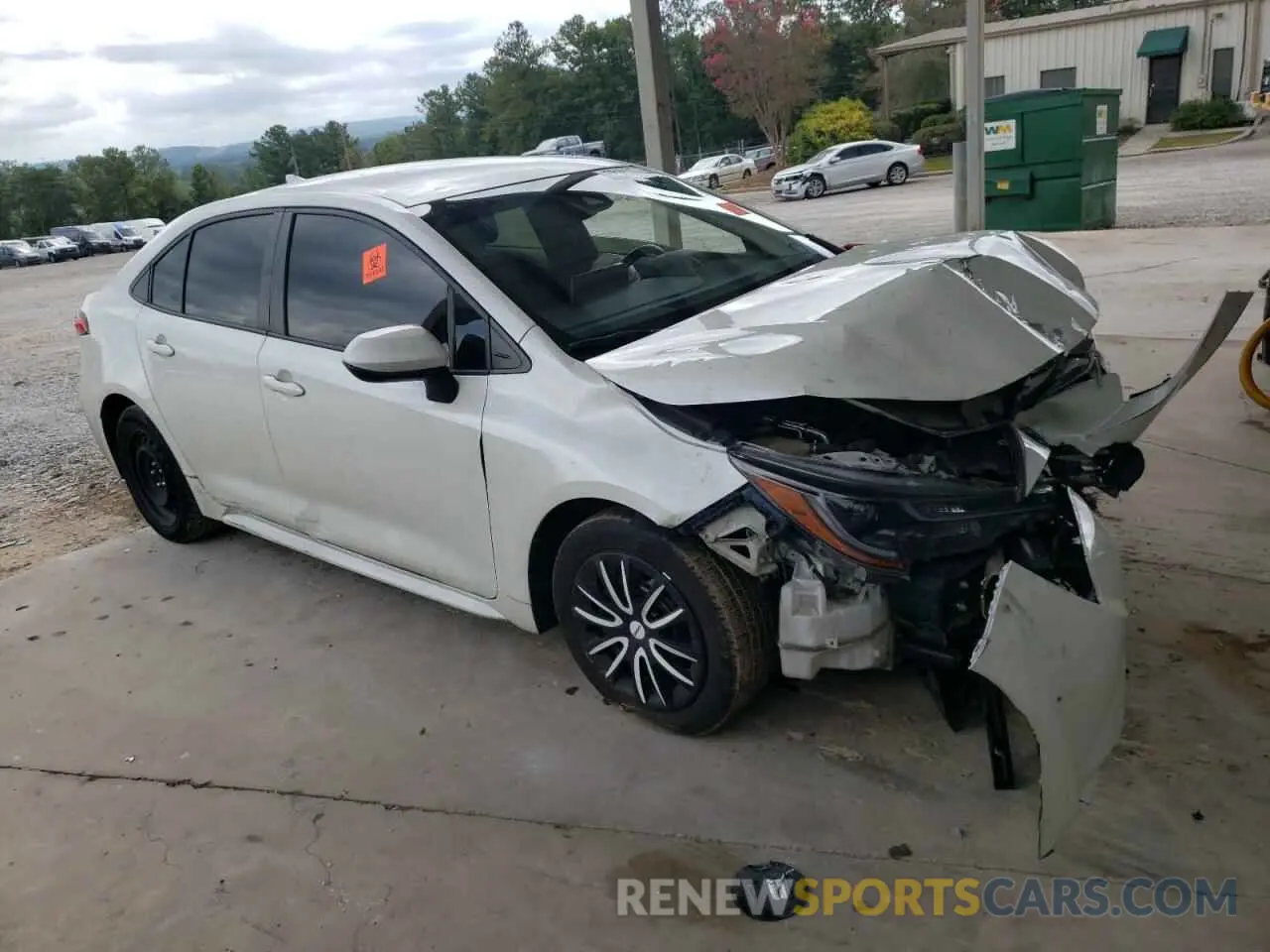 4 fotografías del automóvil dañado JTDEPRAE5LJ007279 TOYOTA COROLLA 2020