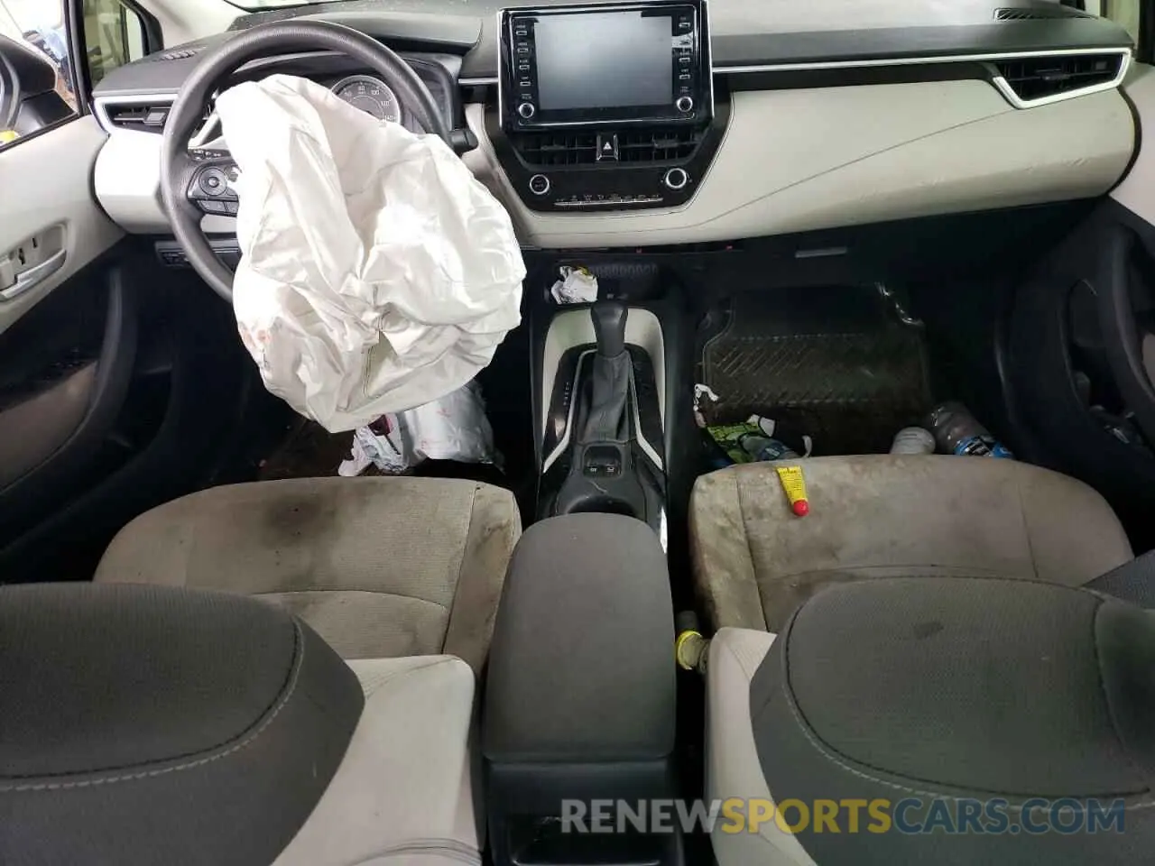 8 fotografías del automóvil dañado JTDEPRAE5LJ007279 TOYOTA COROLLA 2020