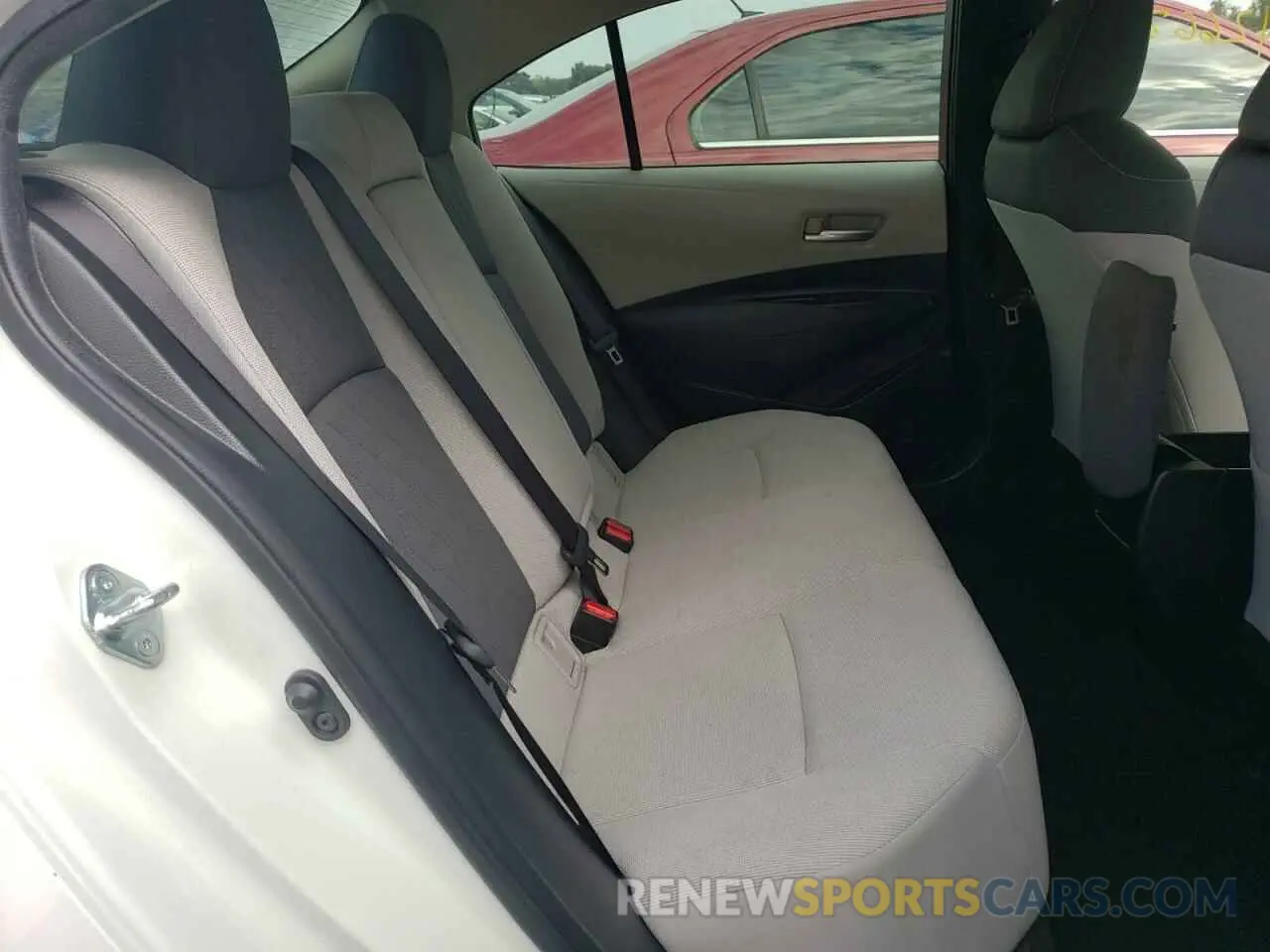 6 fotografías del automóvil dañado JTDEPRAE5LJ008058 TOYOTA COROLLA 2020