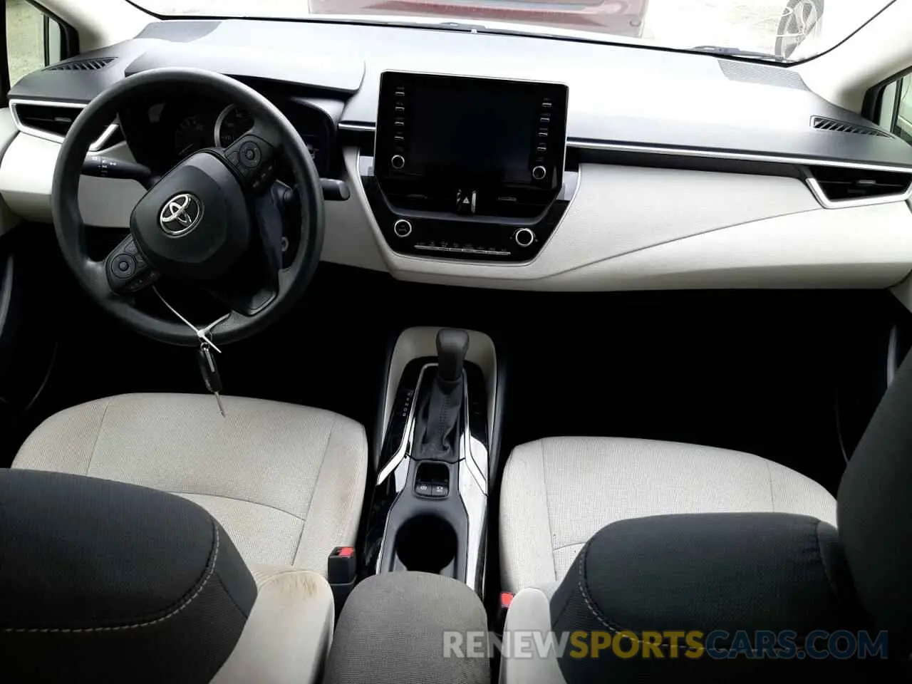 9 fotografías del automóvil dañado JTDEPRAE5LJ008058 TOYOTA COROLLA 2020