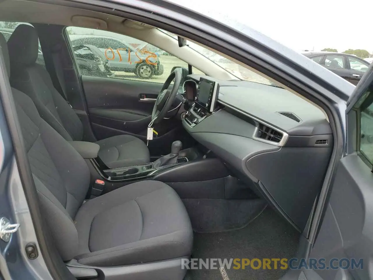 5 fotografías del automóvil dañado JTDEPRAE5LJ008982 TOYOTA COROLLA 2020