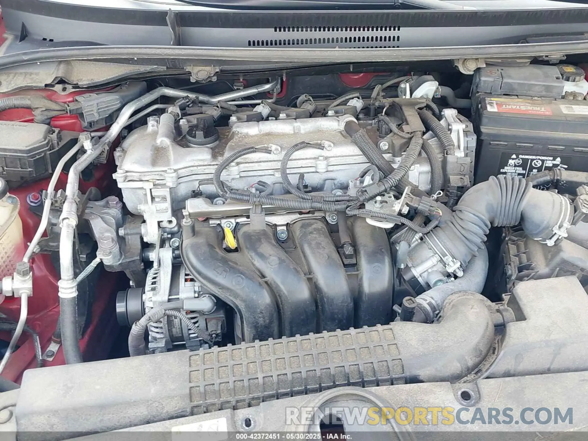 10 fotografías del automóvil dañado JTDEPRAE5LJ011820 TOYOTA COROLLA 2020