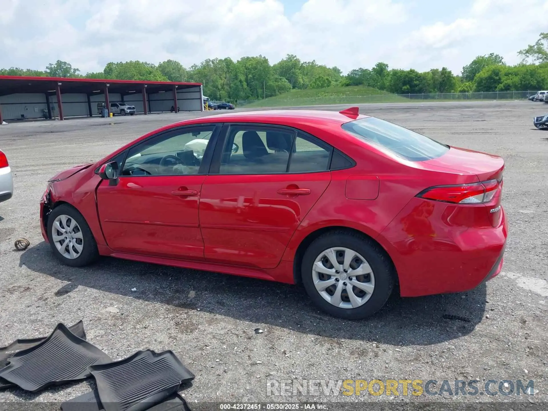 14 fotografías del automóvil dañado JTDEPRAE5LJ011820 TOYOTA COROLLA 2020