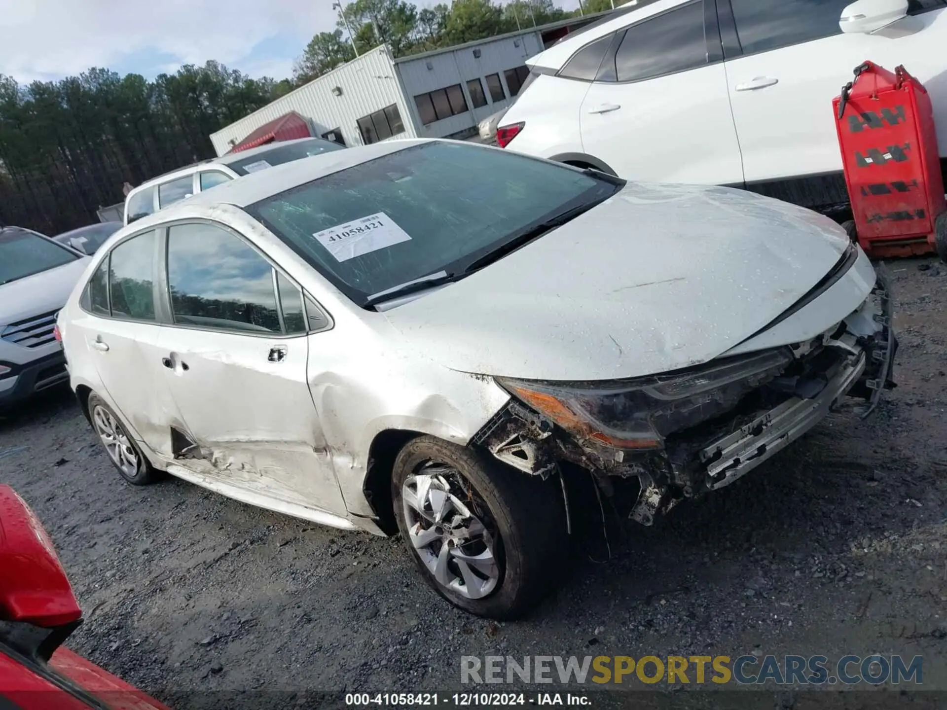13 fotografías del automóvil dañado JTDEPRAE5LJ013888 TOYOTA COROLLA 2020