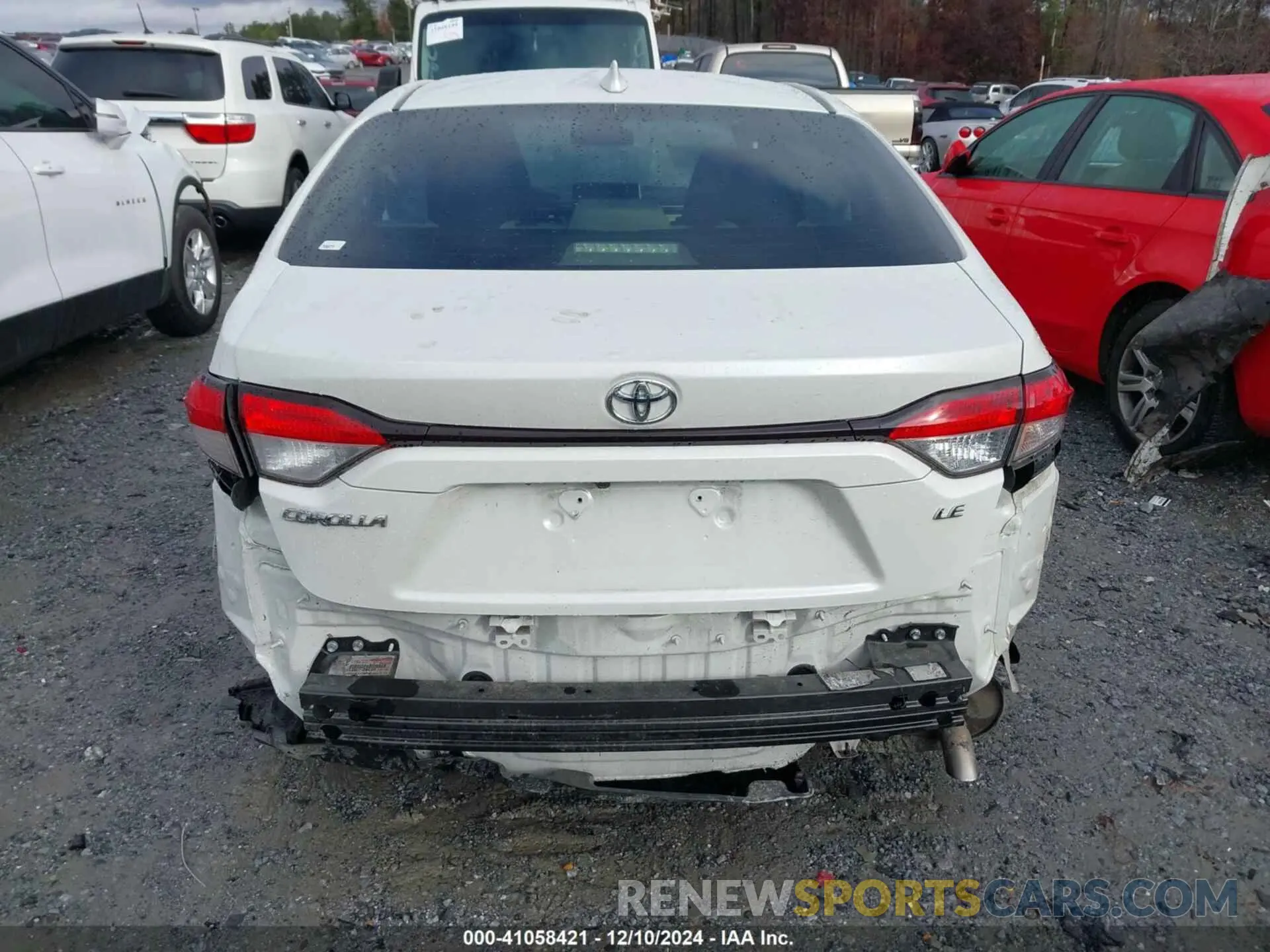 16 fotografías del automóvil dañado JTDEPRAE5LJ013888 TOYOTA COROLLA 2020