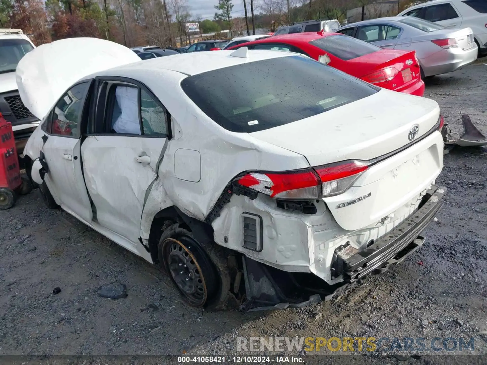 6 fotografías del automóvil dañado JTDEPRAE5LJ013888 TOYOTA COROLLA 2020