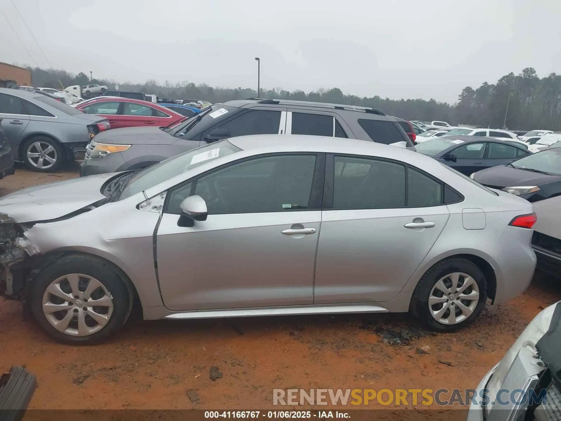 15 fotografías del automóvil dañado JTDEPRAE5LJ014765 TOYOTA COROLLA 2020
