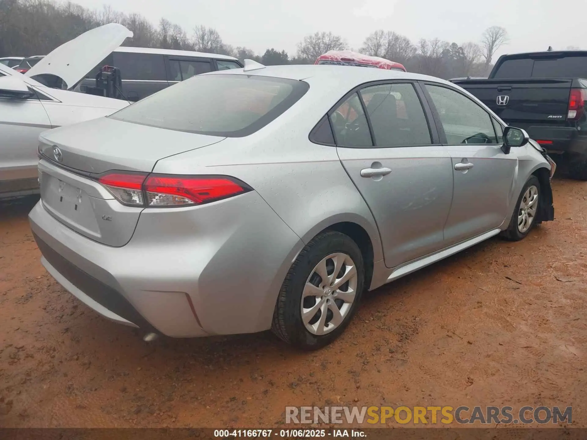 4 fotografías del automóvil dañado JTDEPRAE5LJ014765 TOYOTA COROLLA 2020