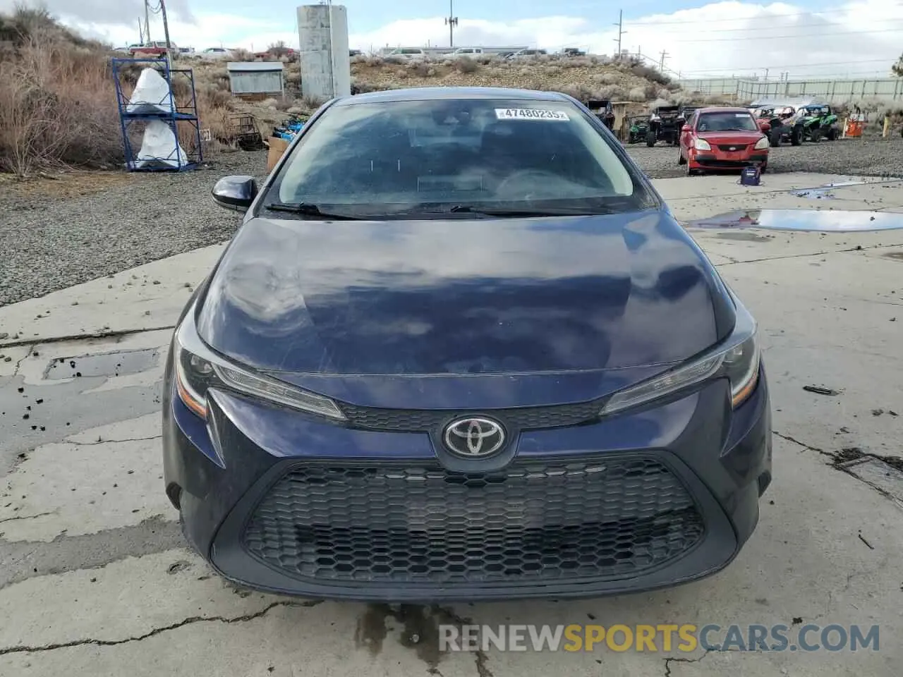 5 fotografías del automóvil dañado JTDEPRAE5LJ016404 TOYOTA COROLLA 2020