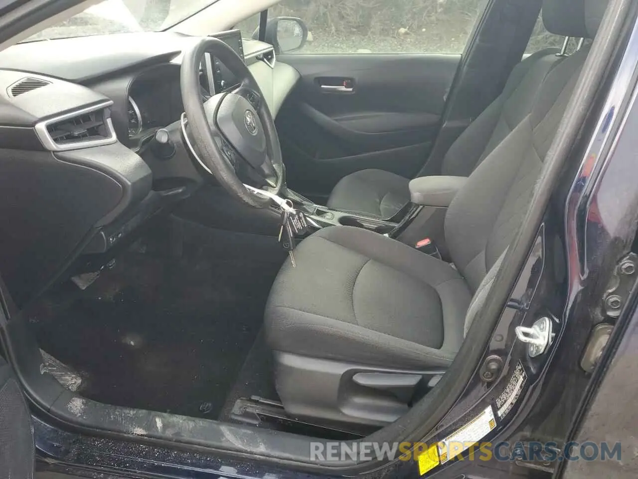 7 fotografías del automóvil dañado JTDEPRAE5LJ016404 TOYOTA COROLLA 2020