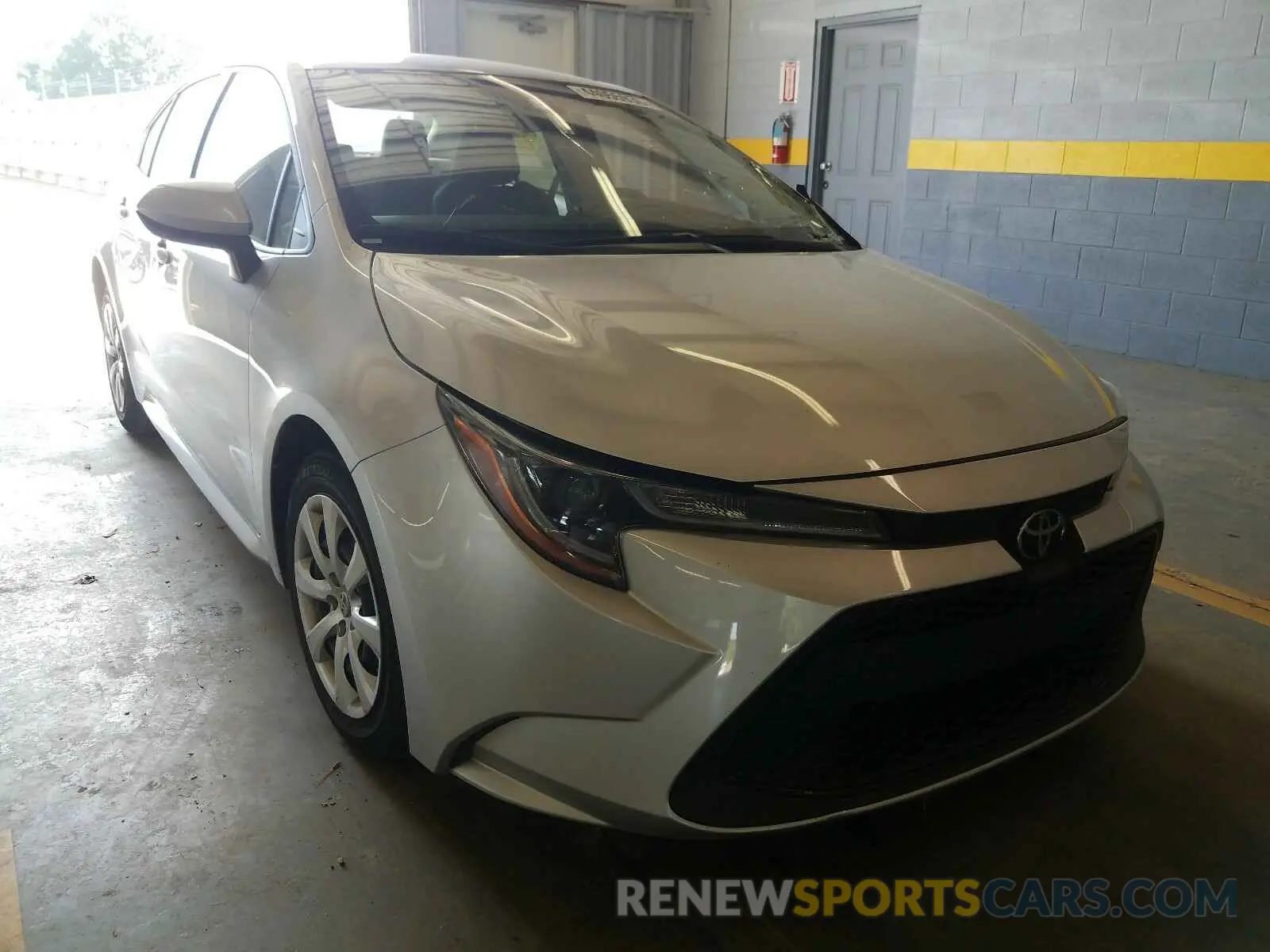 1 fotografías del automóvil dañado JTDEPRAE5LJ018069 TOYOTA COROLLA 2020