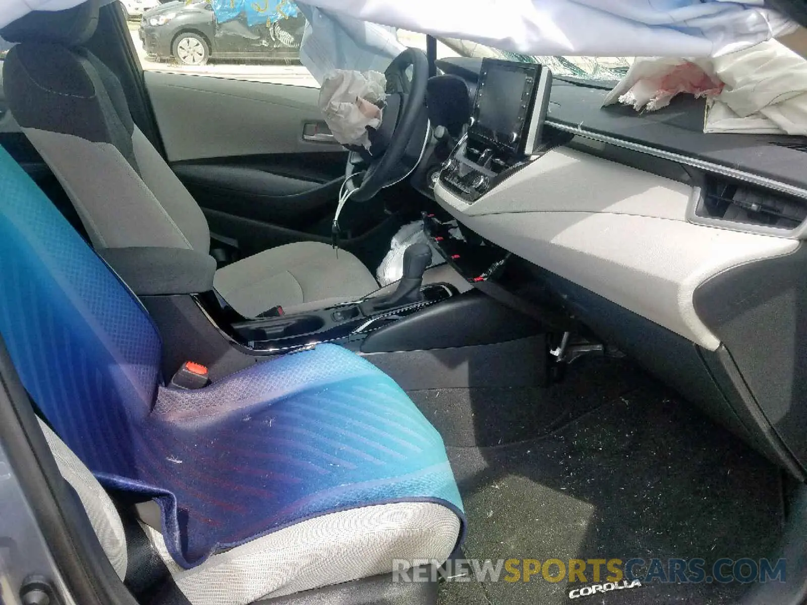 5 fotografías del automóvil dañado JTDEPRAE5LJ020551 TOYOTA COROLLA 2020