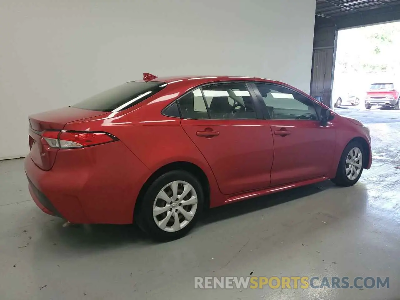 3 fotografías del automóvil dañado JTDEPRAE5LJ026043 TOYOTA COROLLA 2020