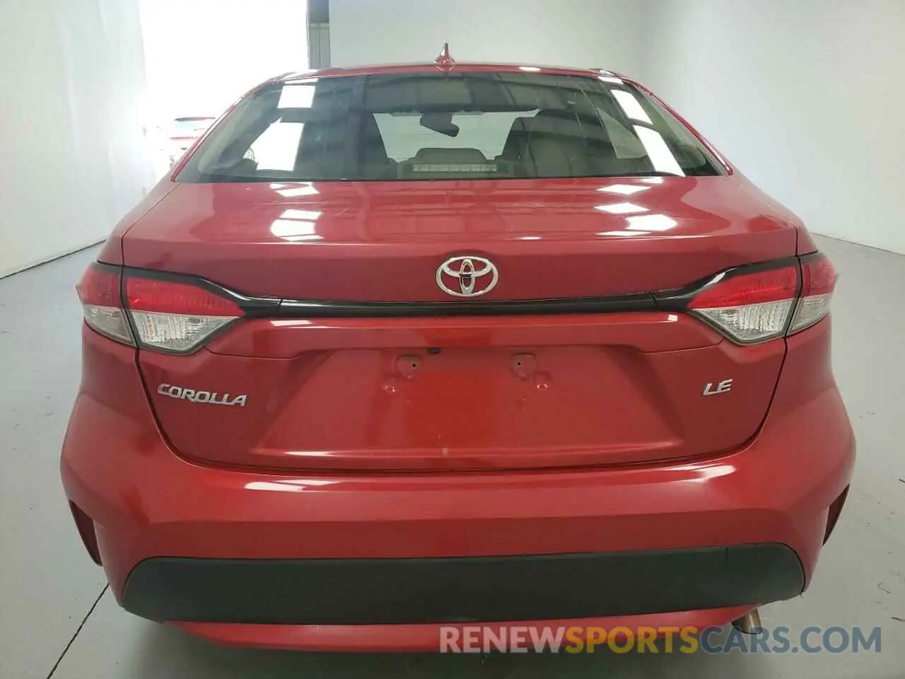 6 fotografías del automóvil dañado JTDEPRAE5LJ026043 TOYOTA COROLLA 2020