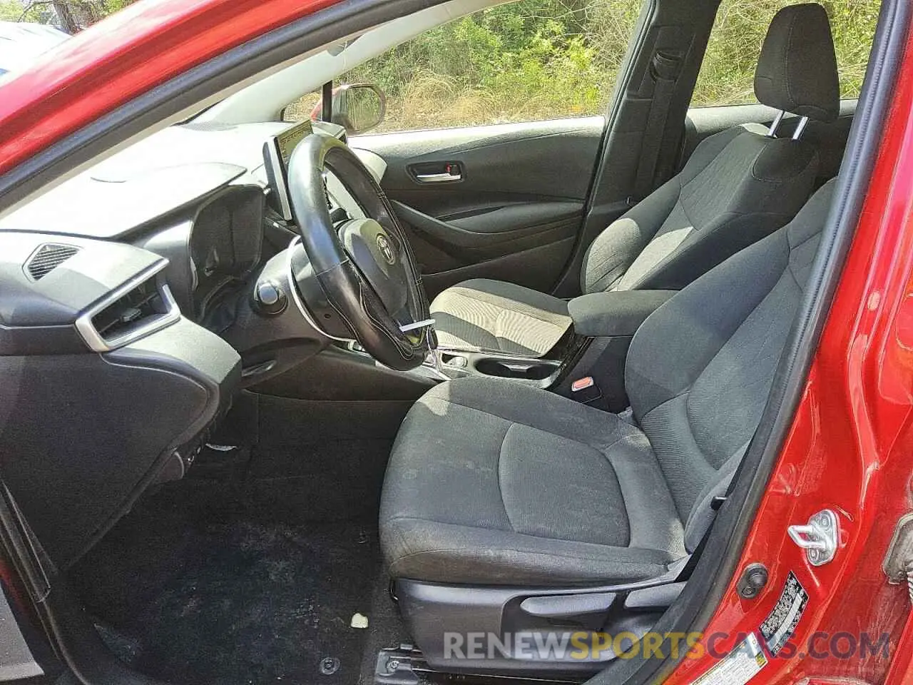 7 fotografías del automóvil dañado JTDEPRAE5LJ026043 TOYOTA COROLLA 2020