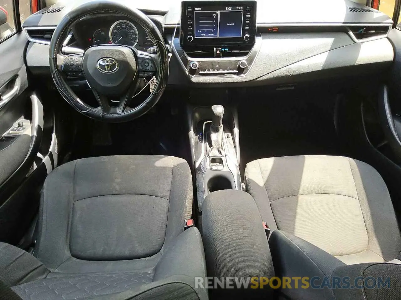 8 fotografías del automóvil dañado JTDEPRAE5LJ026043 TOYOTA COROLLA 2020