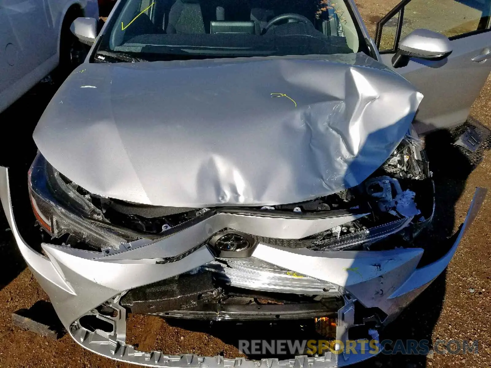 7 fotografías del automóvil dañado JTDEPRAE5LJ027032 TOYOTA COROLLA 2020