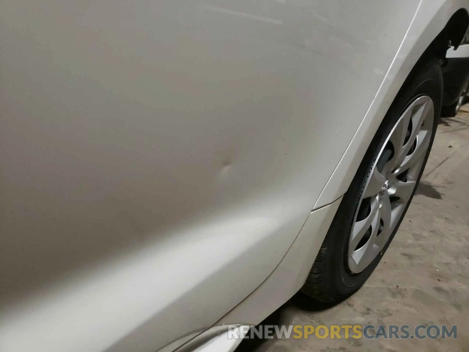 9 fotografías del automóvil dañado JTDEPRAE5LJ027564 TOYOTA COROLLA 2020