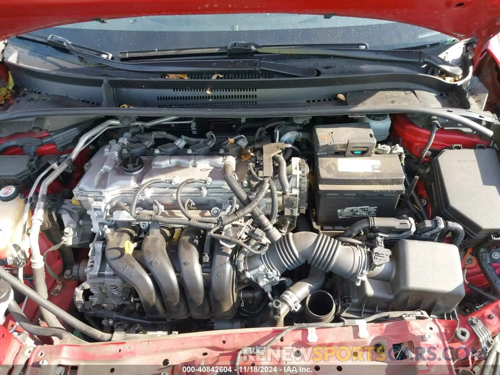 10 fotografías del automóvil dañado JTDEPRAE5LJ034059 TOYOTA COROLLA 2020