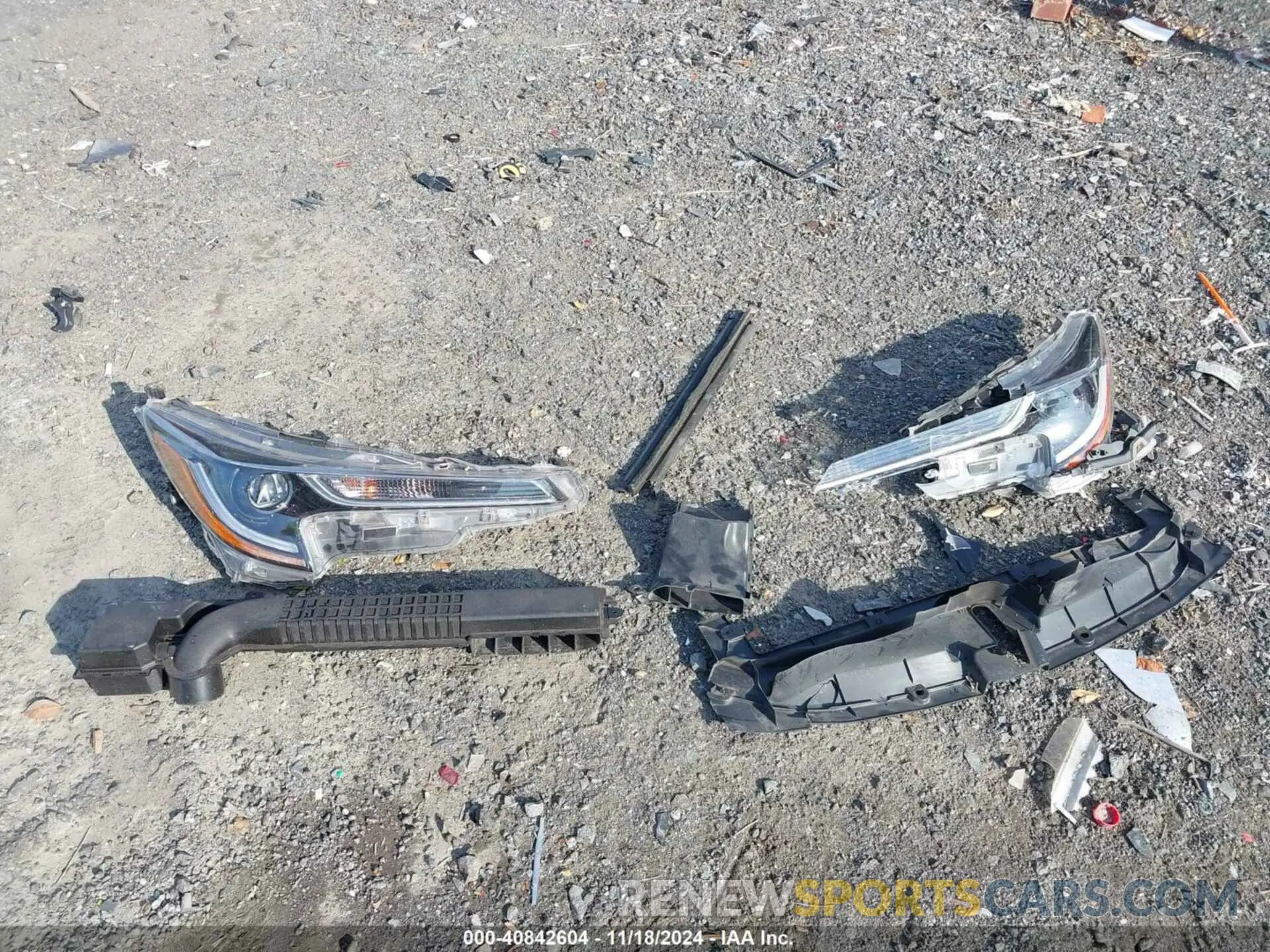 12 fotografías del automóvil dañado JTDEPRAE5LJ034059 TOYOTA COROLLA 2020