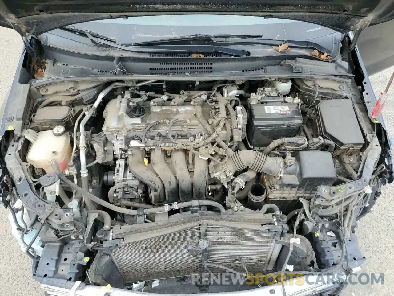 11 fotografías del automóvil dañado JTDEPRAE5LJ035079 TOYOTA COROLLA 2020