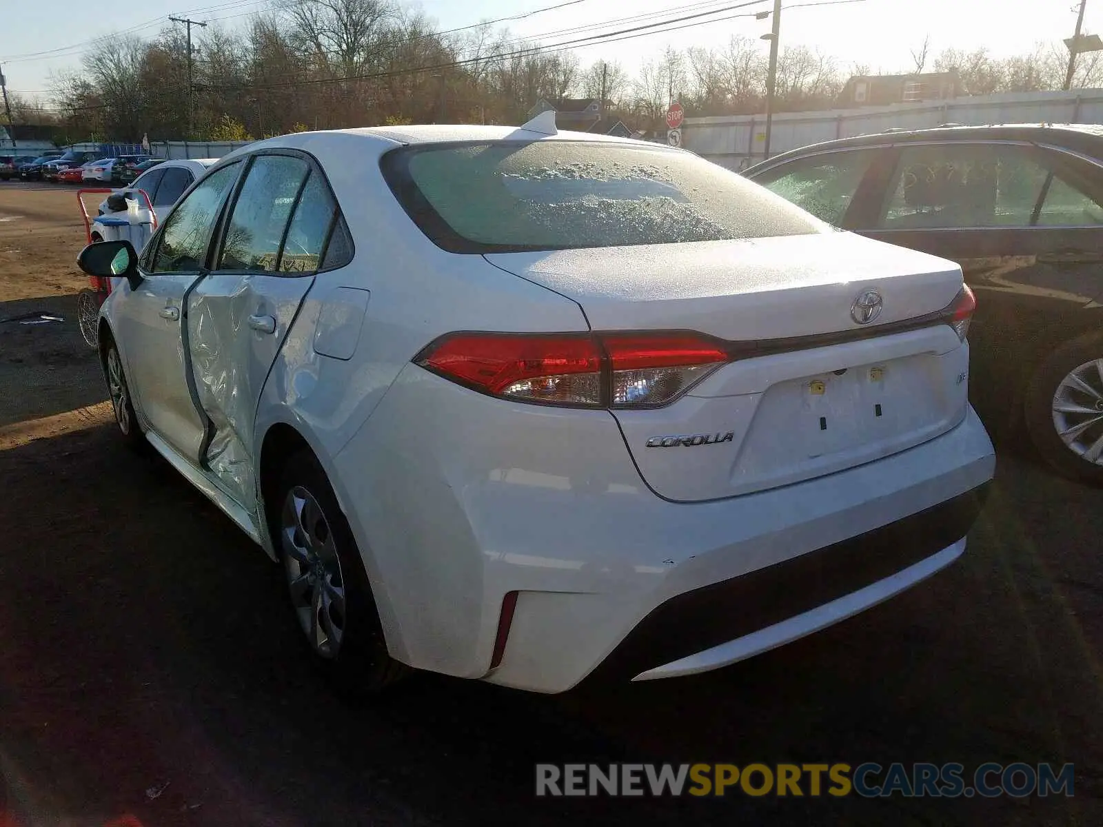 3 fotografías del automóvil dañado JTDEPRAE5LJ037687 TOYOTA COROLLA 2020