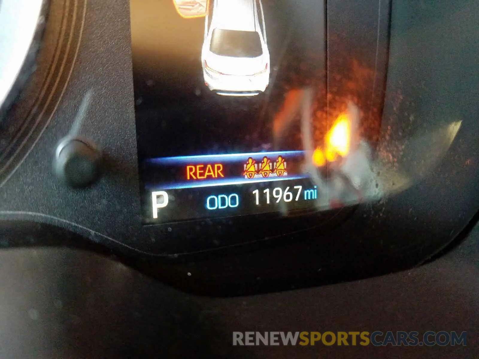 8 fotografías del automóvil dañado JTDEPRAE5LJ037687 TOYOTA COROLLA 2020