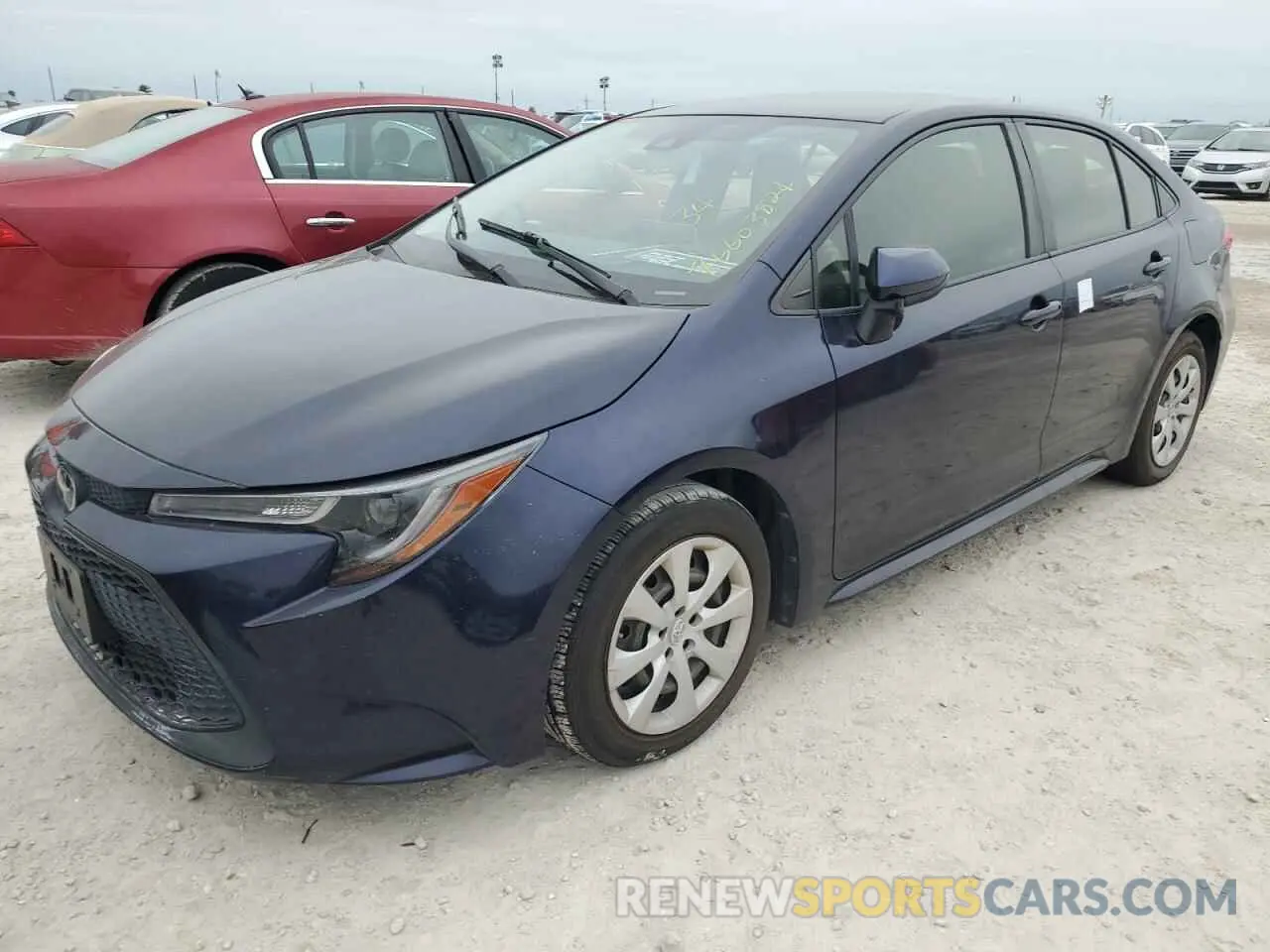1 fotografías del automóvil dañado JTDEPRAE5LJ041089 TOYOTA COROLLA 2020