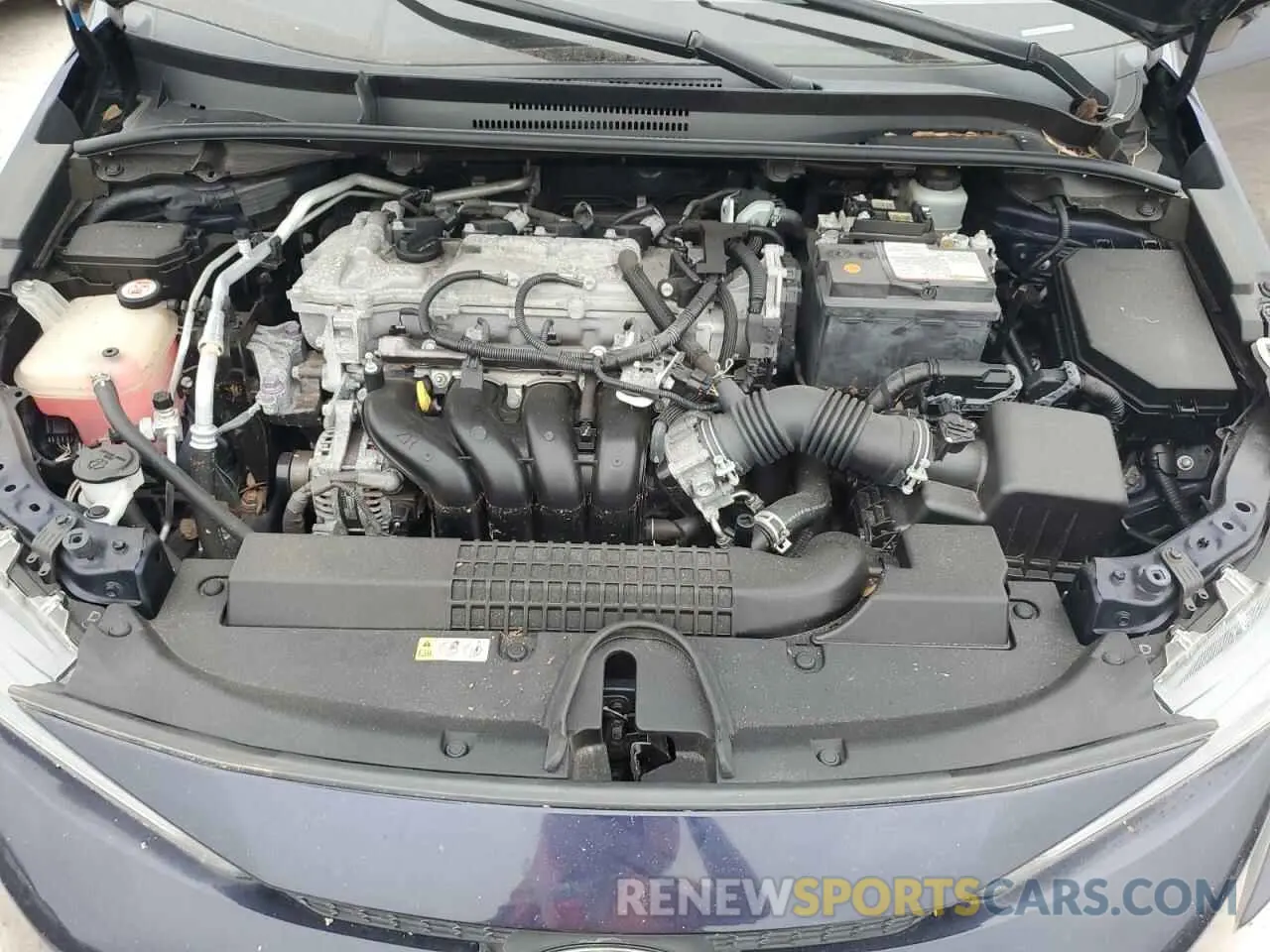 11 fotografías del automóvil dañado JTDEPRAE5LJ041089 TOYOTA COROLLA 2020