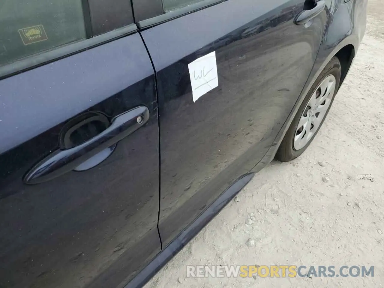 12 fotografías del automóvil dañado JTDEPRAE5LJ041089 TOYOTA COROLLA 2020